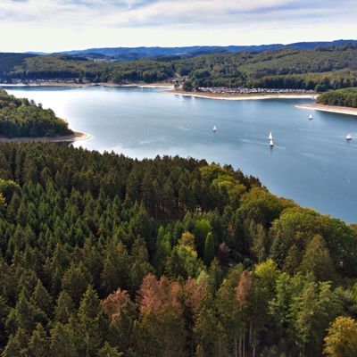 Der Sorpesee im Sauerland