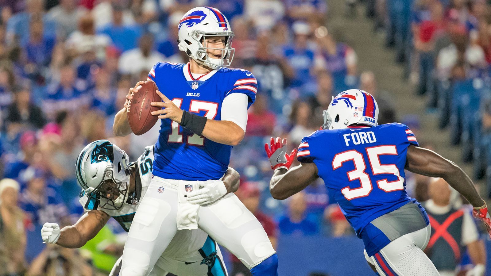 
                <strong>Buffalo Bills mit 13 Siegen und 9 Niederlagen</strong><br>
                2022: 2-12021: 3-02019: 4-02018: 2-22017: 1-32016: 1-3
              