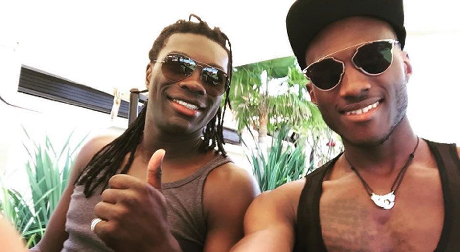 
                <strong>Josuha Guilavogui (VfL Wolfsburg)</strong><br>
                Sonnenbrille auf und schön lächeln: Wolfsburgs Mittelfeldmann Josuha Guilavogui hält den gemeinsamen Urlaub mit Kumpel Bafetimbi Gomis von Swansea City per Selfie fest.
              