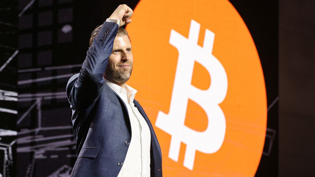 Eric Trump, Executive Vice President der Trump Organisation, ist dank des Bitcoingeschäft der Trump Familie nun Milliardär.