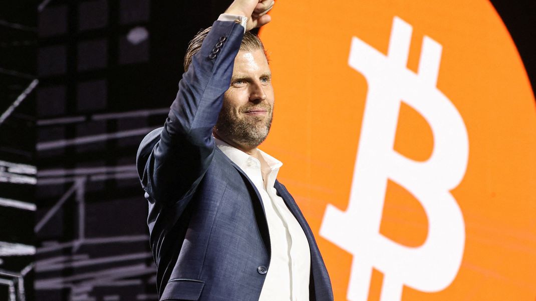 Eric Trump, Executive Vice President der Trump Organisation, ist dank des Bitcoingeschäft der Trump Familie nun Milliardär.