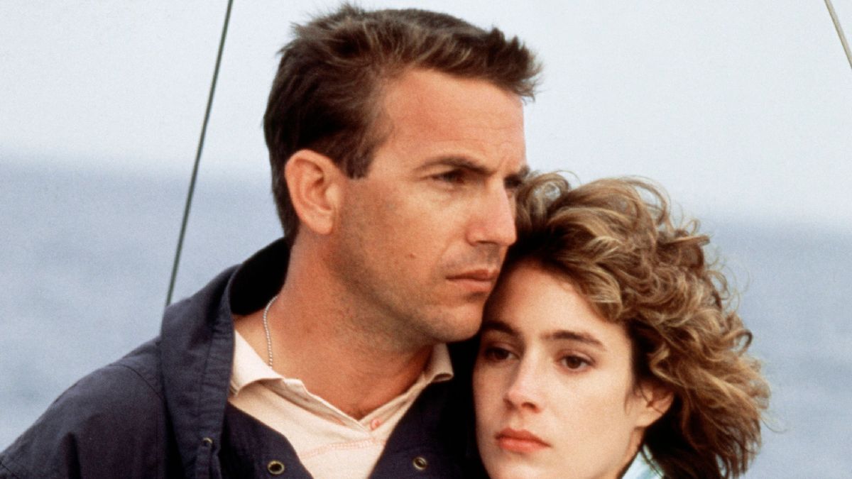 Kevin Costner und Sean Young im Film "No Way Out" (1987).