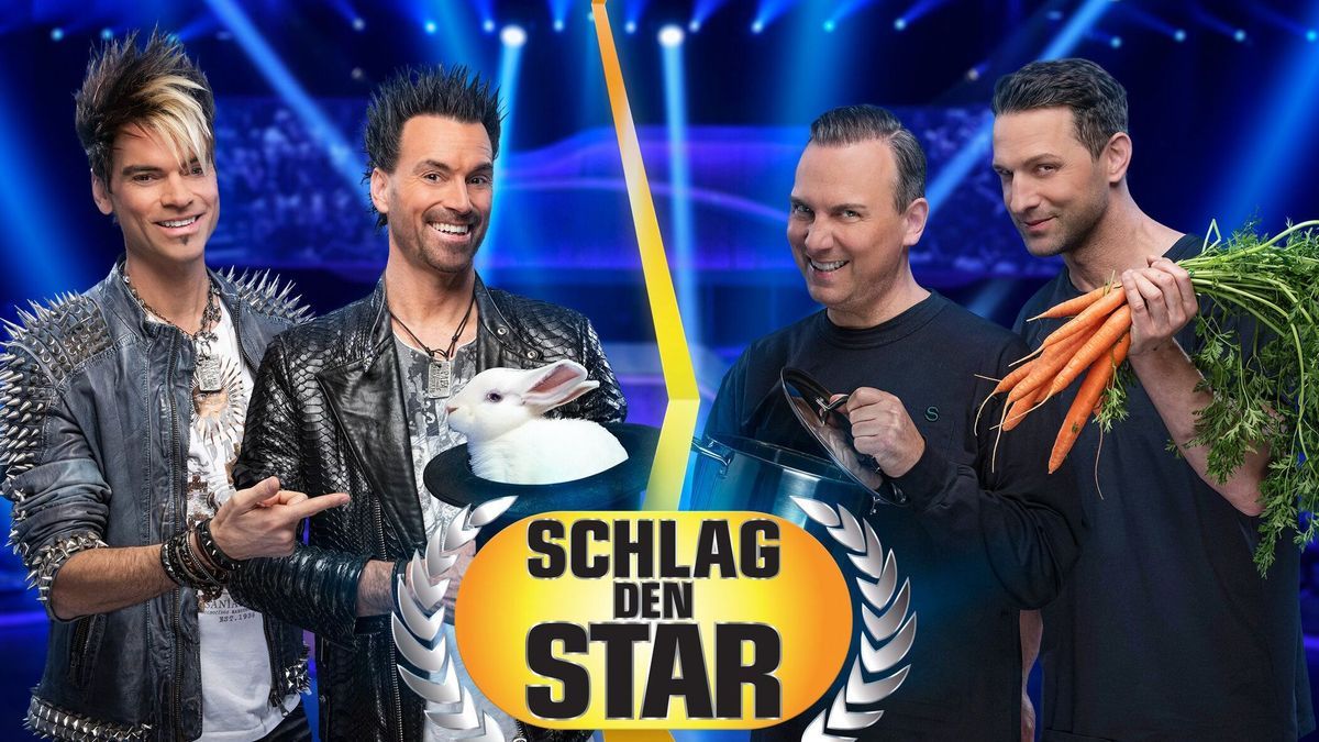 "Schlag den Star" 2024 - Samstag, 2. November live: Ehrlich Brothers gegen Tim Raue und Alexander Kumptner