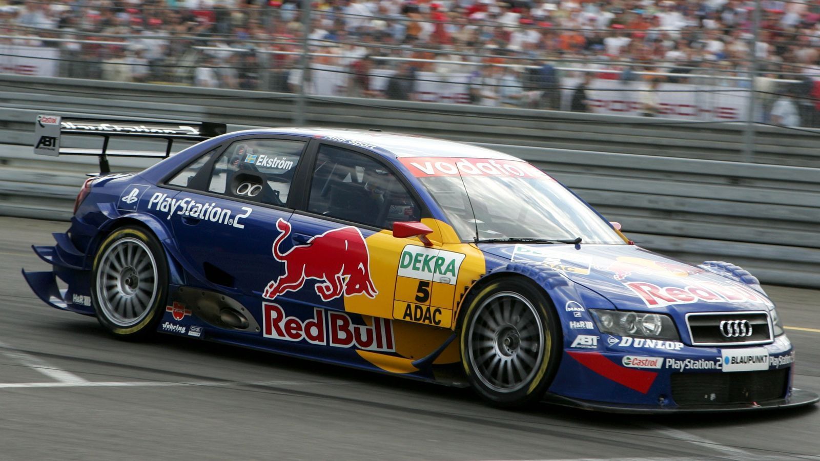 
                <strong>2004: Audi A4 DTM </strong><br>
                Mattias Ekström
              