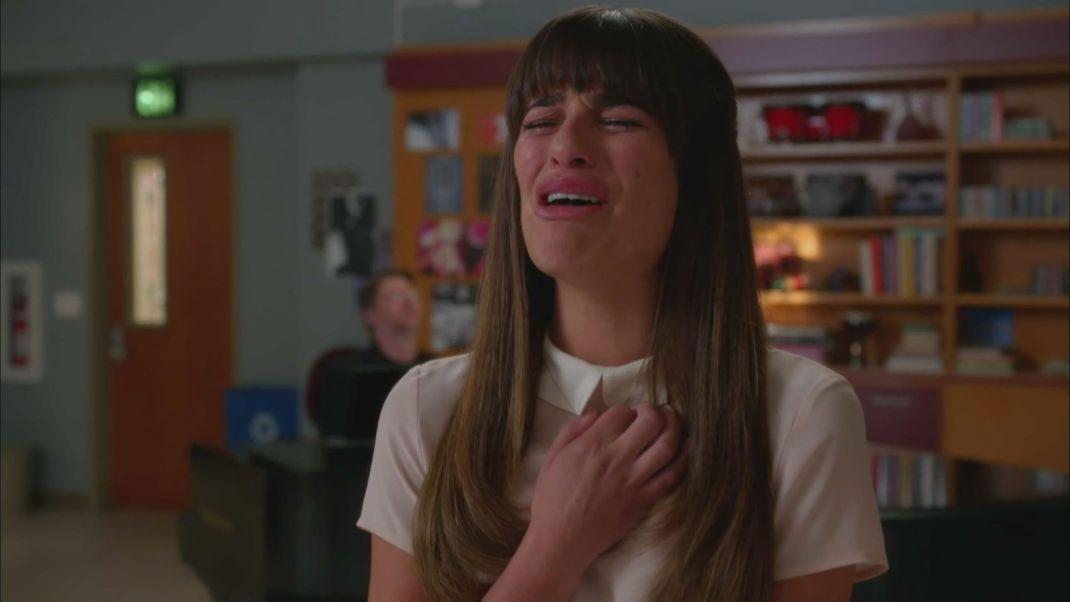 Die Tränen für ihren Song kamen Lea Michele (hier in ihrer Rolle Rachel Berry) in dieser "Glee"-Folge von alleine.
