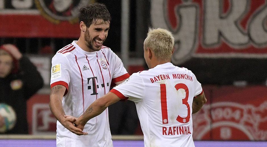 
                <strong>Javi Martinez</strong><br>
                Der Spanier war in Leverkusen schon am ersten Spieltag der Bundesliga-Rückrunde in starker Verfassung. Defensiv räumte Martinez so gut wie alles weg und offensiv war er an fast allen gefährlichen Torchancen nach Standardsituationen beteiligt. Passend zu seiner Top-Leistung erzielte der Welt- und Europameister in der 32. Minute den Führungstreffer der Bayern. ran-Note: 2
              