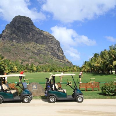 Der Berggipfel Le Morne Brabant auf Mauritius
