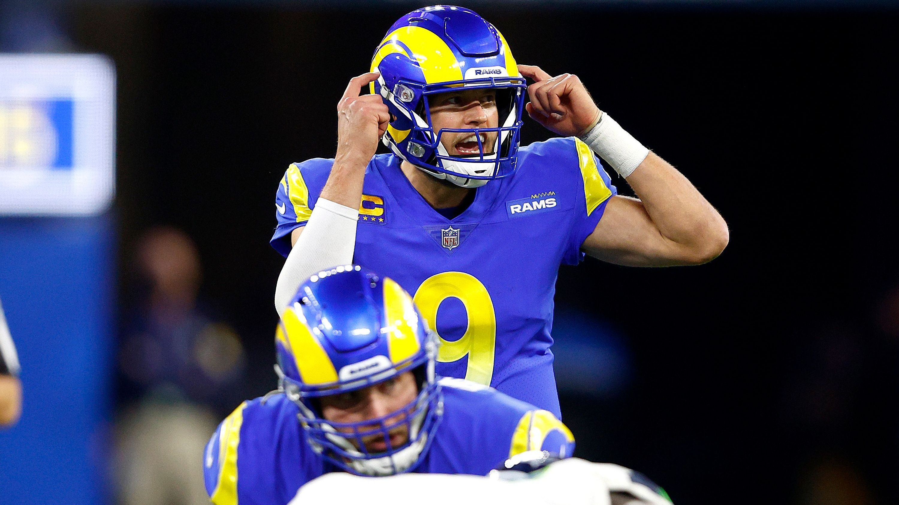 <strong>Los Angeles Rams: Matthew Stafford (2021; 41 TDs)</strong><br>In seinem ersten Jahr in Kalifornien erlebte Matthew Stafford eine ganz besondere Saison. Mit 41 Passing Touchdowns stellte er nicht nur seinen Karrierebestwert ein, sondern durfte am Saisonende auch seinen lang ersehnten Super-Bowl-Sieg feiern.