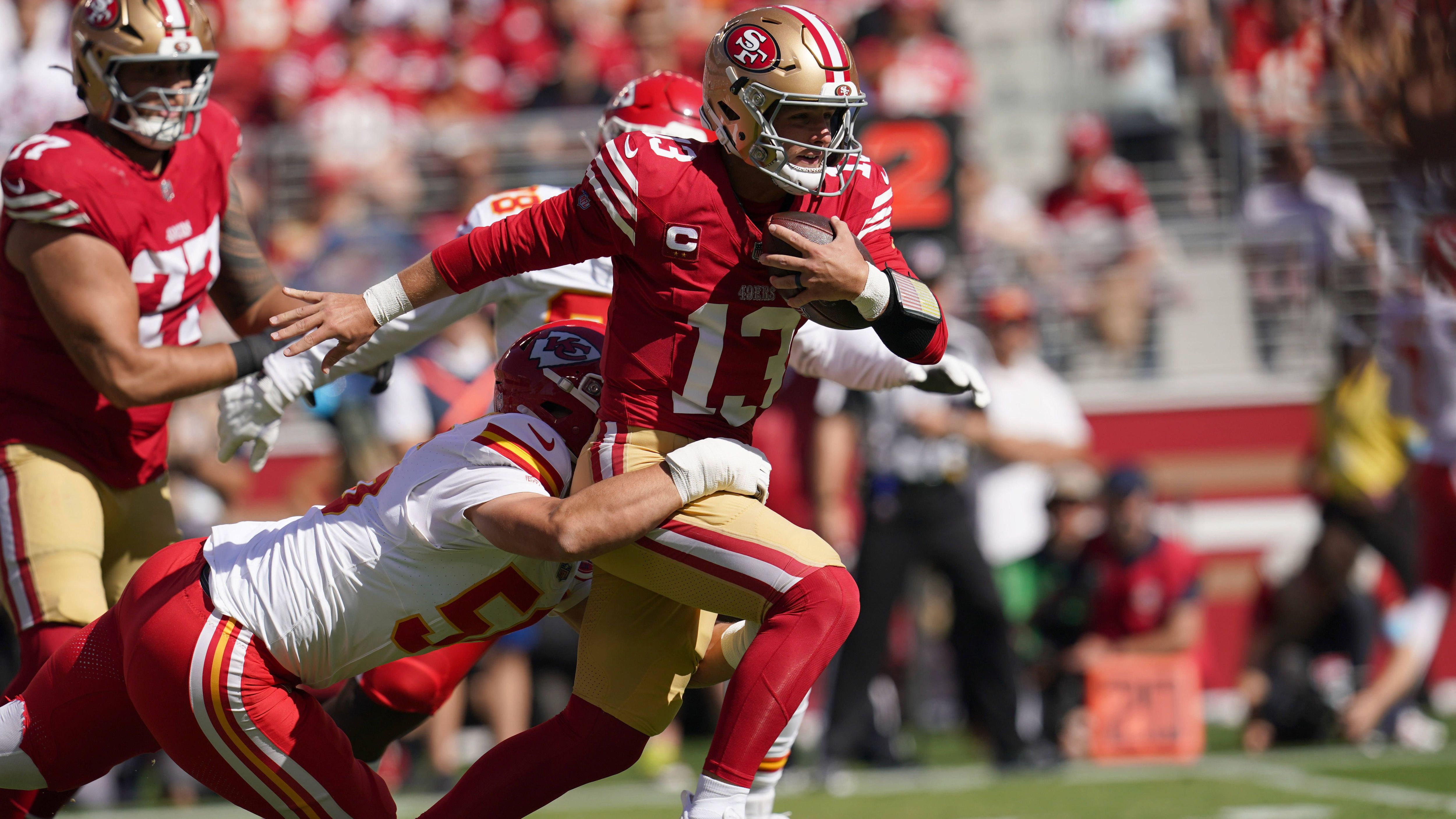 <strong>Platz 11: San Francisco 49ers</strong><br>Quote: +2.800 (bei einem Einsatz von 100 US-Dollar gewinnt man 2.800 US-Dollar)