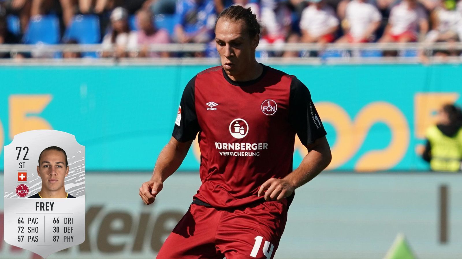 
                <strong>Platz 15: Michael Frey - 1. FC Nürnberg</strong><br>
                Stärke: 93
              