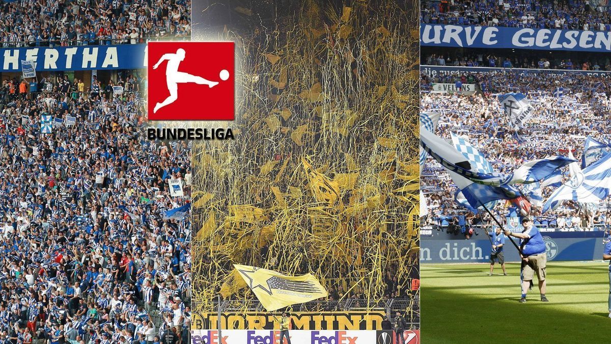 BVB Krösus, Hertha nie voll: Die Zuschauertabelle der Bundesliga