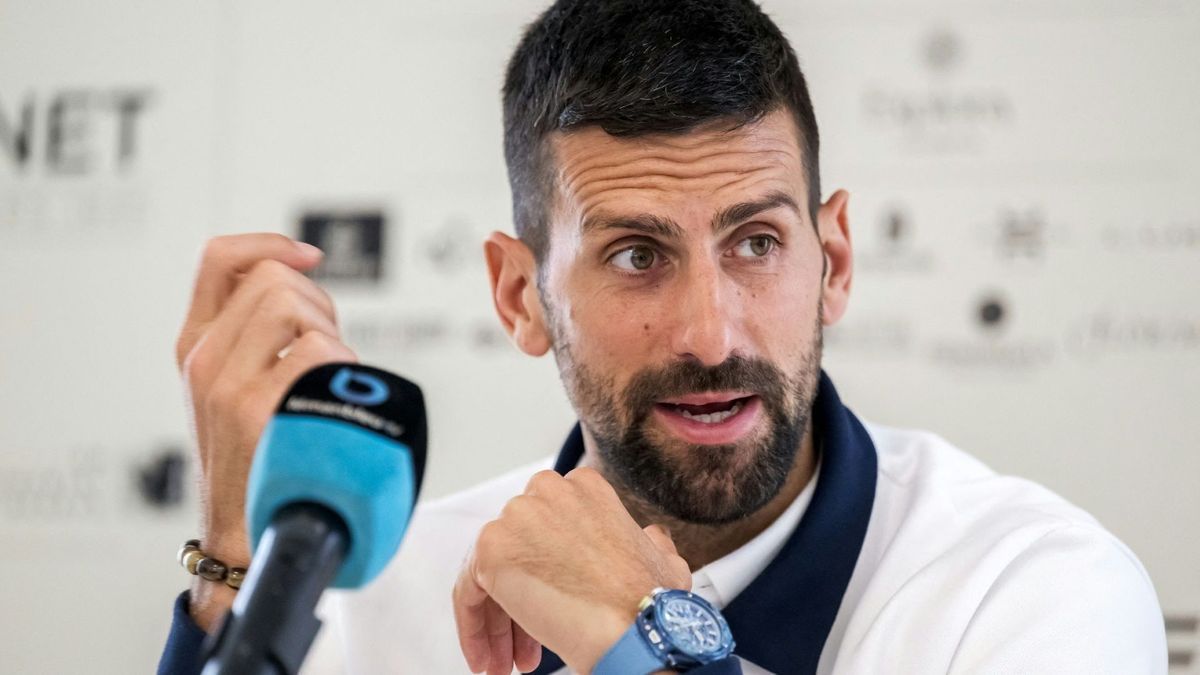 Novak Djokovic in Genf
