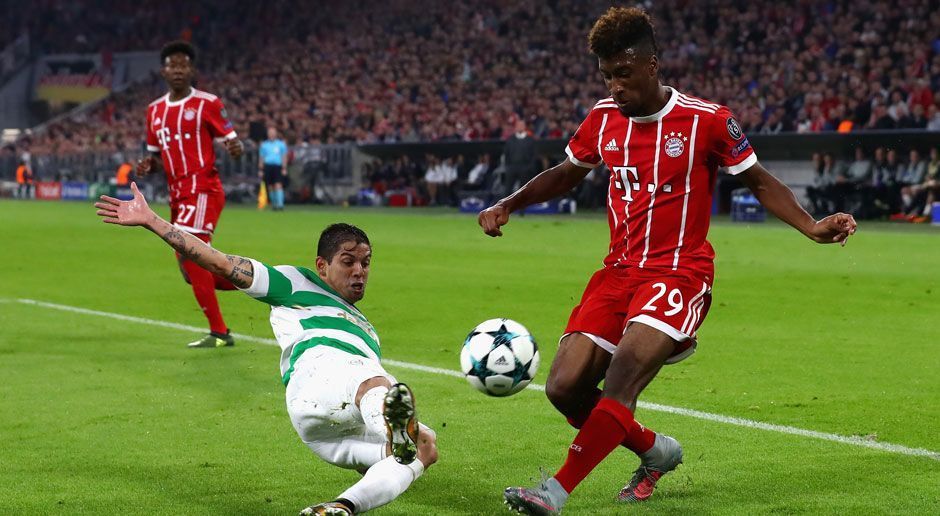 
                <strong>Kingsley Coman</strong><br>
                Ganz starke erste Hälfte, sehr viele gefährliche Angriffe laufen über den Franzosen, der sich mit Alaba auf links blind versteht. Immer anspielbereit, kaum zu halten und mit vielen guten Aktionen, darunter die exakte Vorlage zum 2:0 durch Kimmich. Schaltet wie einige andere einen Gang runter im zweiten Durchgang. Insgesamt ein gutes Spiel. ran-Note: 2
              