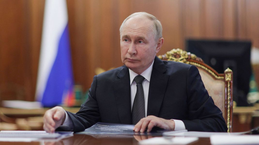 Hat sich der Präsident Russlands, Wladimir Putin, etwa mit seiner Kriegswirtschaft verkalkuliert? (Archivbild)