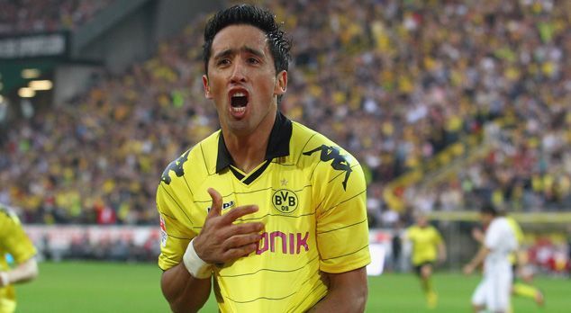 
                <strong>Lucas Barrios</strong><br>
                Lucas Barrios (2009-2012): Bevor der Stern von Lewandowski aufging, war Lucas Barrios fester Mittelstürmer bei den Borussen. Der Paraguayer hatte zwei starke Spielzeiten, war in seiner letzten Saison aber nur noch Ersatzmann und wechselte 2012 für 8,5 Millionen Euro zu Guangzhou Evergrande nach China.
              