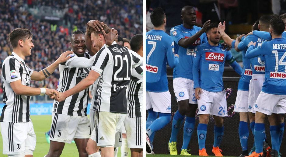 
                <strong>Italien: 1. Juventus Turin (84 Punkte), 2. SSC Neapel (78 Punkte)</strong><br>
                Auch um den italienischen "Scudetto" kämpfen am 32. Spieltag nur noch zwei Mannschaften. Der SSC Neapel hat dabei sechs Punkte Rückstand auf den Serienmeister aus Turin, kann es aber bei sechs ausstehenden Partien noch einmal spannend machen. Wenn sich die beiden Mannschaften am 34. Spieltag in Turin begegnen, hat Napoli die Chance, auf drei Punkte ranzukommen. Juve hat außerdem noch Auswärtsspiele bei Inter Mailand und beim AS Rom vor der Brust. Neapel hat also noch berechtigten Grund zur Hoffnung auf einen Wackler der alten Dame. 
              