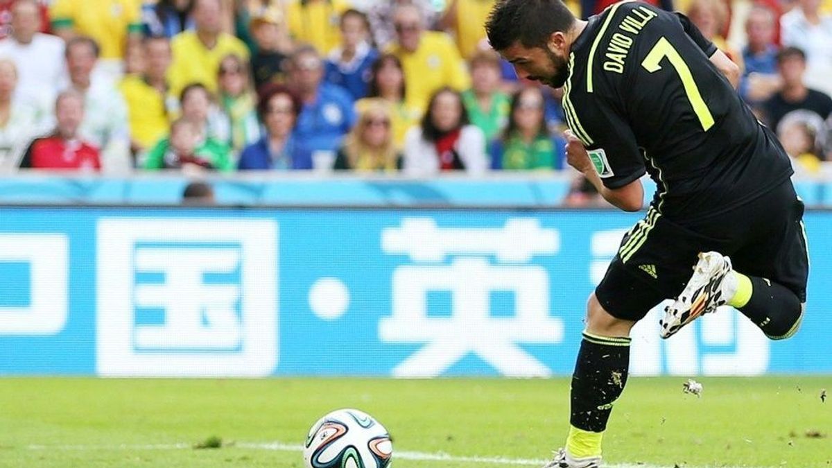 David Villa steht überraschend im Kader Spaniens