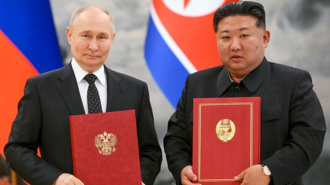 Nordkorea sichert Russland weiterhin Unterstützung zu.