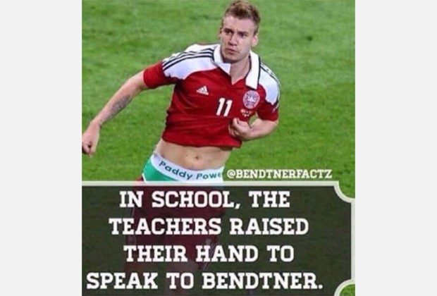 
                <strong>Lord Bendtner - der neue Chuck Norris</strong><br>
                
              