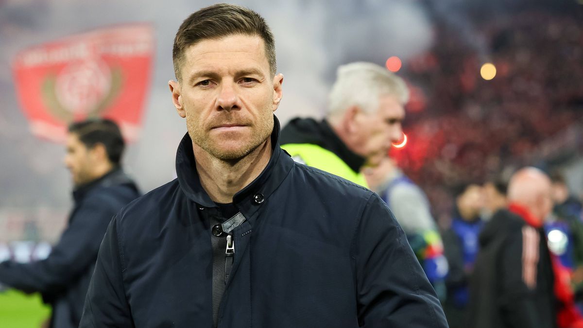 Xabi Alonso (Bayer 04 Leverkusen, Chef-Trainer), GER, FC Bayern Muenchen vs. Bayer 04 Leverkusen, Fussball, UEFA Champions League, Achtelfinale Hinspiel, Spielzeit 2024 2025, 05.03.2025, GER, FC Ba...