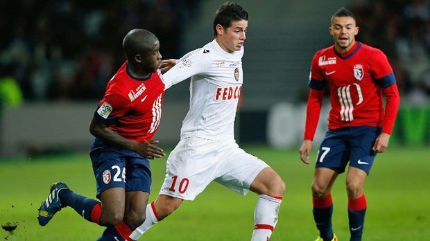 
                <strong>James Rodriguez</strong><br>
                Es gab auch eine Zeit, in der das Geld im Fürstentum beim AS Monaco aufreizend locker saß. Für James Rodriguez bezahlten die Monegassen im Sommer 2013 45 Millionen Euro an den FC Porto. Ein Jahr später wechselte er für 80 Millionen Euro zu Real Madrid.
              