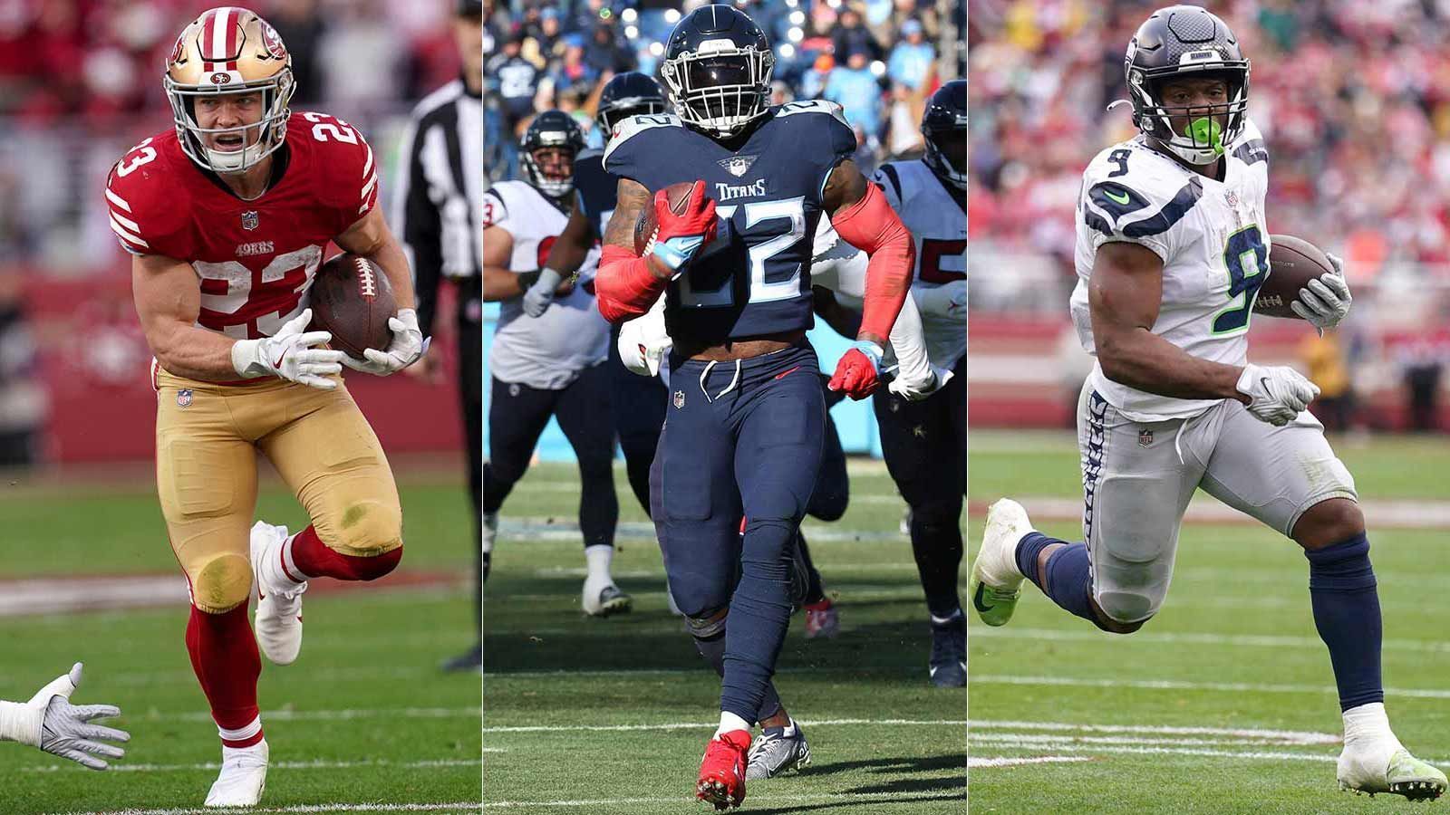 
                <strong>Madden NFL 24: Die zehn besten Running Backs im Spiel </strong><br>
                Mitten in der Debatte über die korrekte Bezahlung der Running-Back-Position bringt der Spielemacher "EA" die Ratings der Ballträger im neuen Madden heraus. Derrick Henry schafft es dabei nicht mal unter die besten Drei. ran zeigt die zehn besten Running Backs in Madden 24.
              