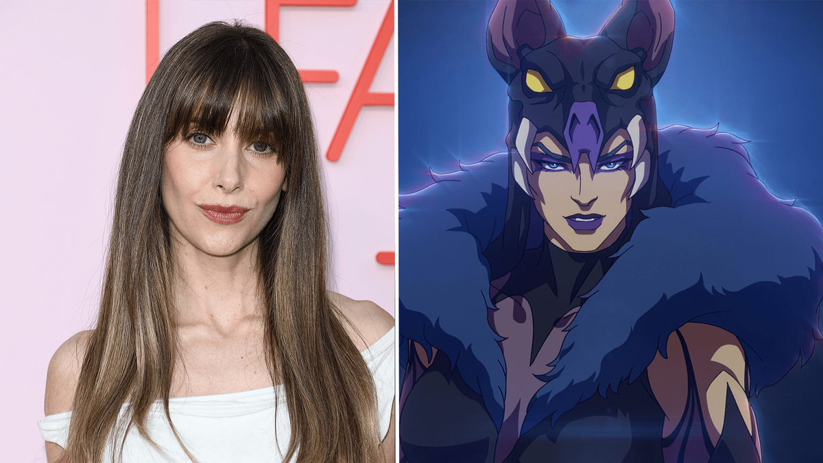 Alison Brie wird die Superschurkin Evil-Lyn im neuen He Man-Film verkörpern. (Bild rechts aus "Masters of the Universe: Revelation", 2021)