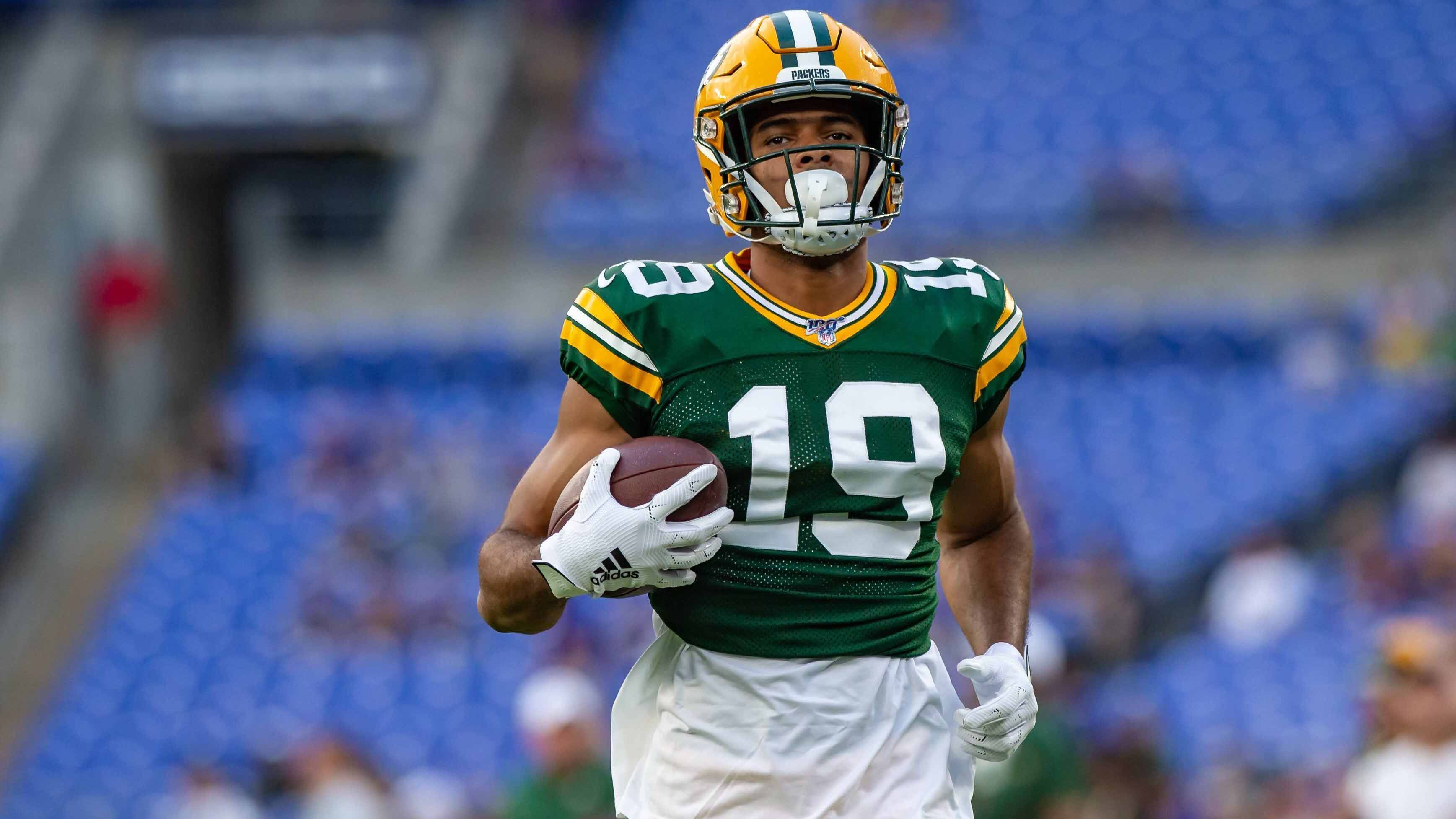 
                <strong>Equanimeous St. Brown (Green Bay Packers)</strong><br>
                Equanimeous St Brown unterschrieb nach dem Draft 2018 bei den Green Bay Packers einen Vertrag über vier Jahre. Im Jahr 2020 steht dem Wide Receiver ein Grundgehalt von 750.000 US-Dollar zu. 2018 absolvierte der gebürtige Kalifornier mit deutschen Wurzeln vor seiner Verletzung sieben Spiele und fing dabei 21 Pässe für 328 Yards.
              