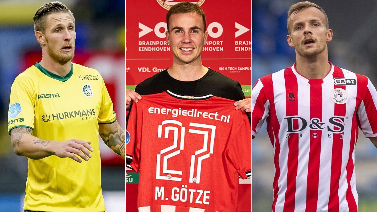 
                <strong>Top-Elf der deutschen Spieler in der Eredivisie</strong><br>
                Mit Mario Götze (Mi.) ist nun in der laufenden Saison 2020/21 der 34. Spieler aus Deutschland in der Eredivisie gelandet. Der Weltmeister unterschrieb bis 2022 bei der PSV Eindhoven. ran.de zeigt eine Top-Elf von deutschen Spielern in der Eredivisie.
              