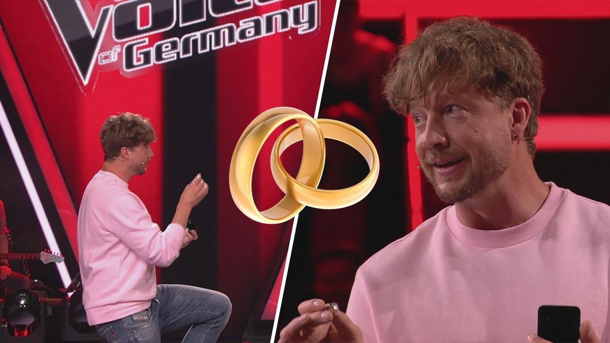 Antrag mit Ringe bei "The Voice": Für dieses Talent fällt Samu Haber auf die Knie! 