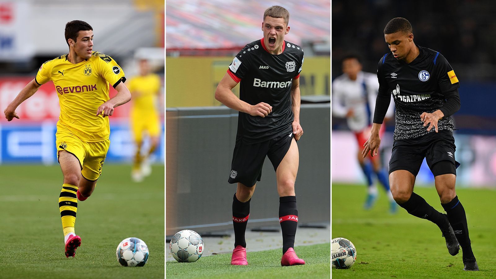 
                <strong>Die 11 Top-Talente der Bundesliga-Saison 2019/2020</strong><br>
                Auch in der wegen der Corona-Pandemie unterbrochenen Bundesliga-Saison 2019/2020 haben sie jede Menge Talente in den Fokus gespielt. Wir zeigen euch elf der hoffnungsvollsten Spieler unter 20 Jahren, die in dieser Spielzeit ihr Debüt gegeben haben. Nicht berücksichtigt wurden Spieler wie Erling Haaland, Alphonso Davies oder auch Joshua Zirkzee, die über Status "Talent" schon hinausgewachsen sind.
              