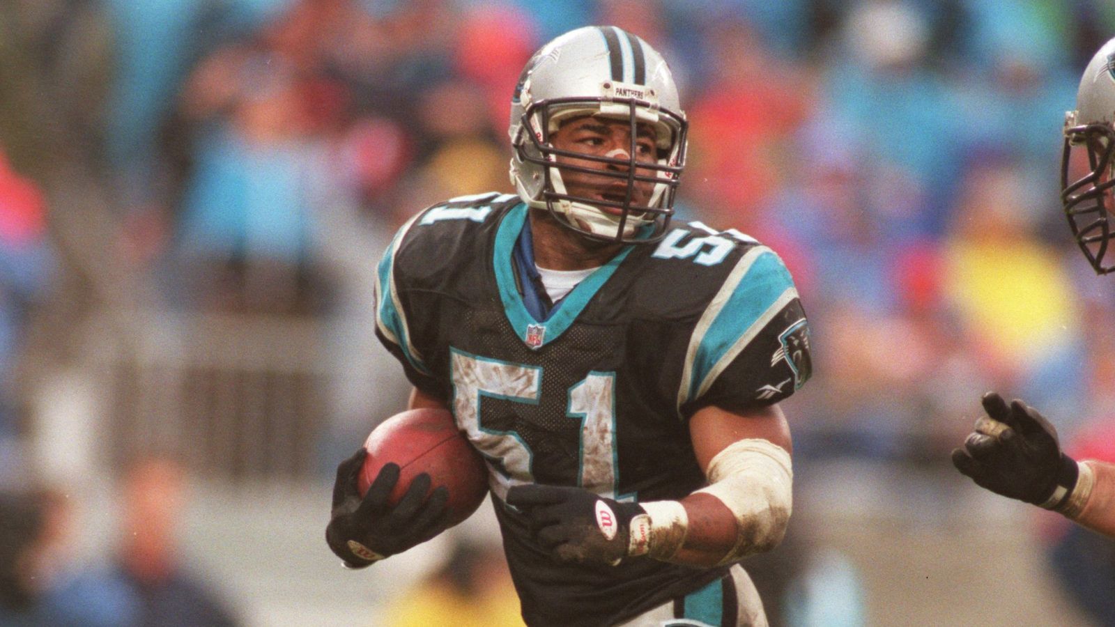 <strong>Carolina Panthers</strong><br>51 - Sam Mills