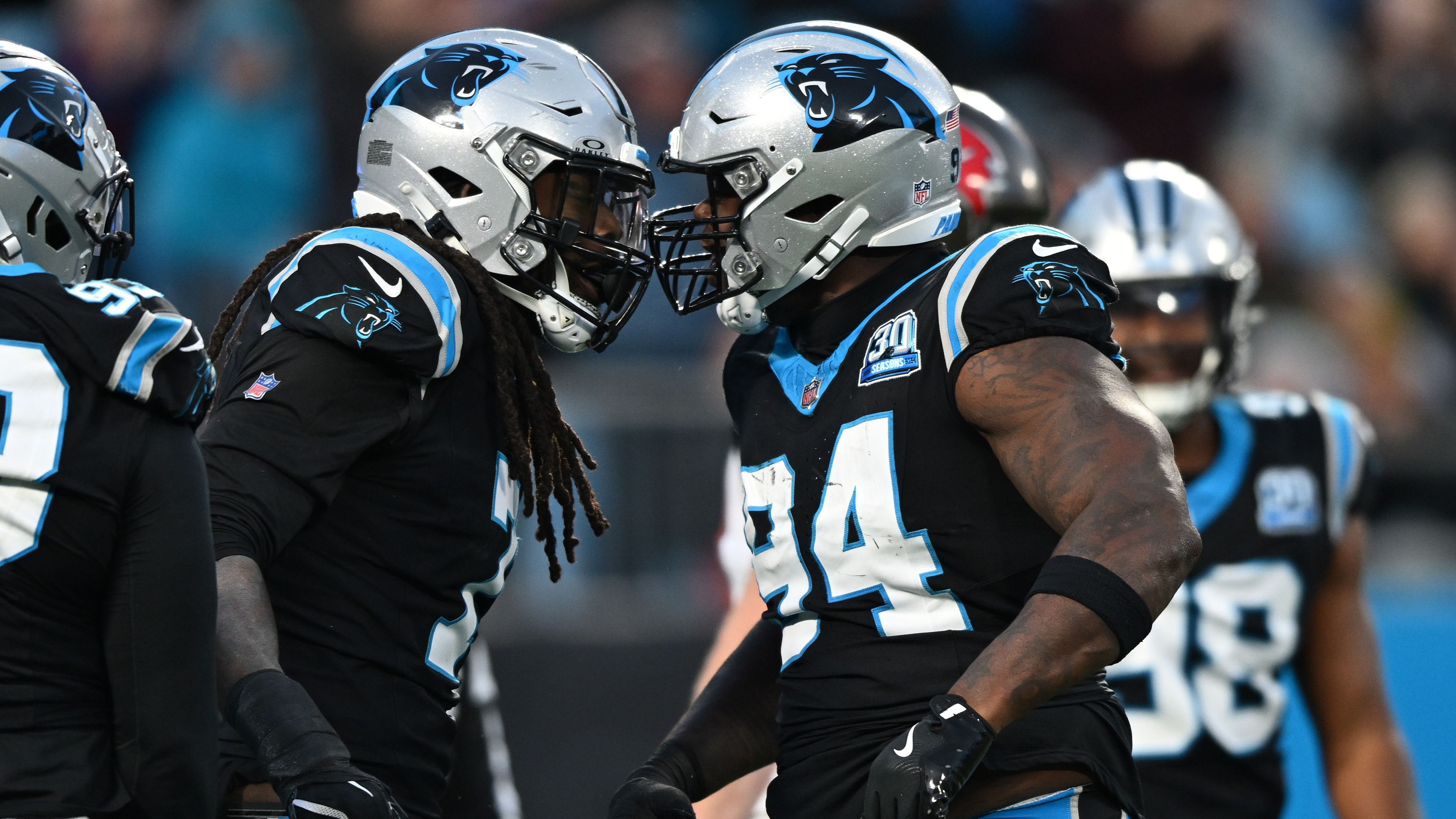 <strong>Platz 29: Carolina Panthers</strong><br>Sacks: 32<br>Team-Leader: A'Shawn Robinson, Jadeveon Clowney (5,5 Sacks)