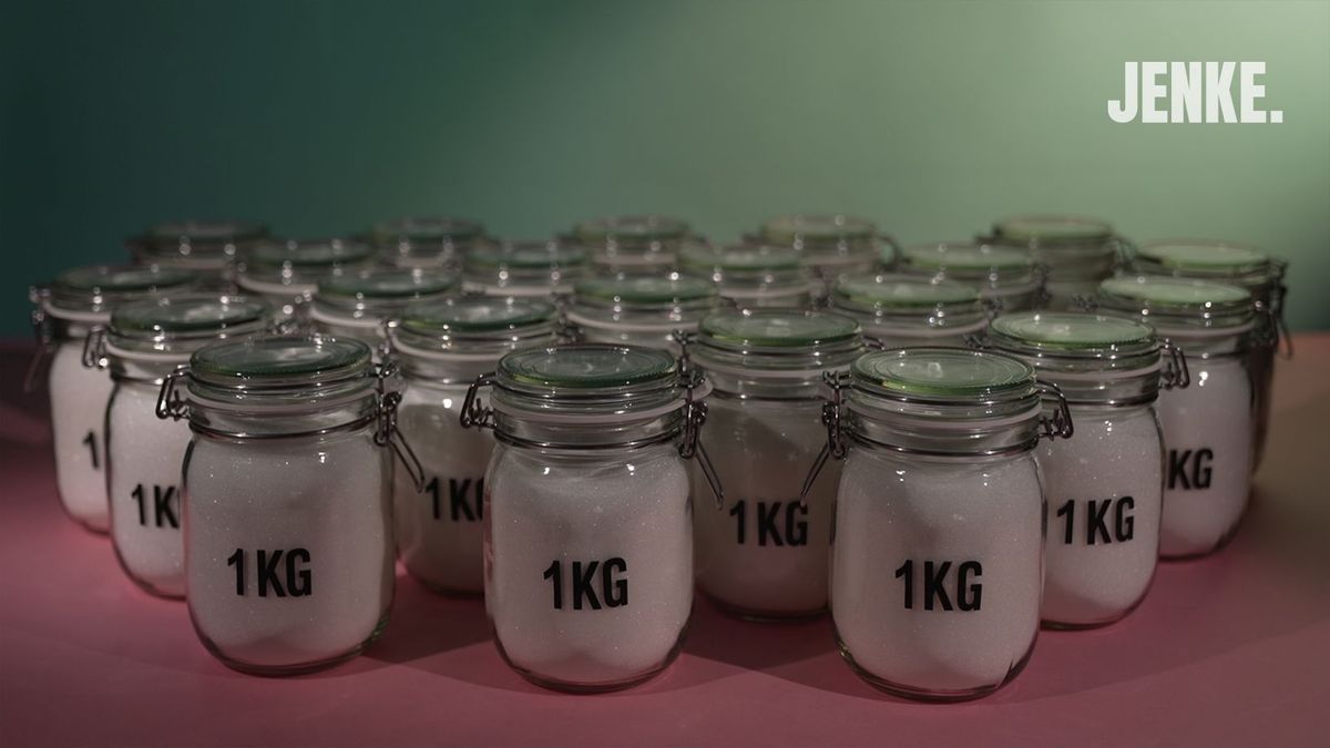 "JENKE. Das Zucker-Experiment": 1kg-Gläser