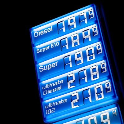 Spritpreise an der Tankstelle