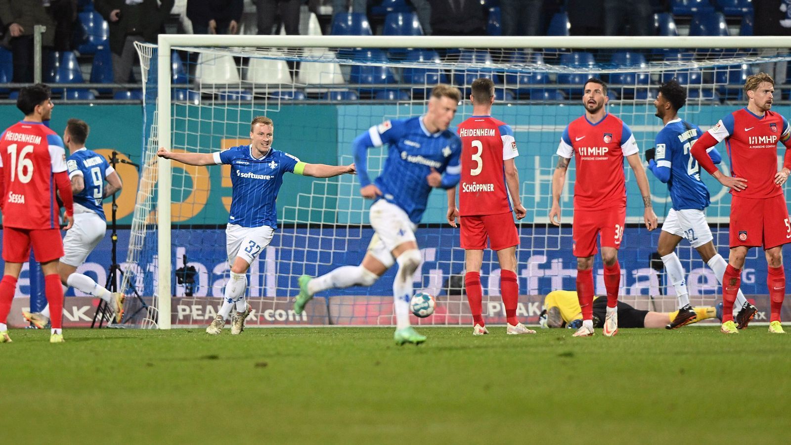 SV Darmstadt Erobert Tabellenspitze Gegen Heidenheim