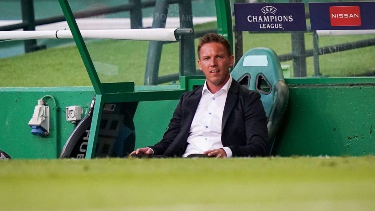 Julian Nagelsmann möchte mit Leipzig ins Finale