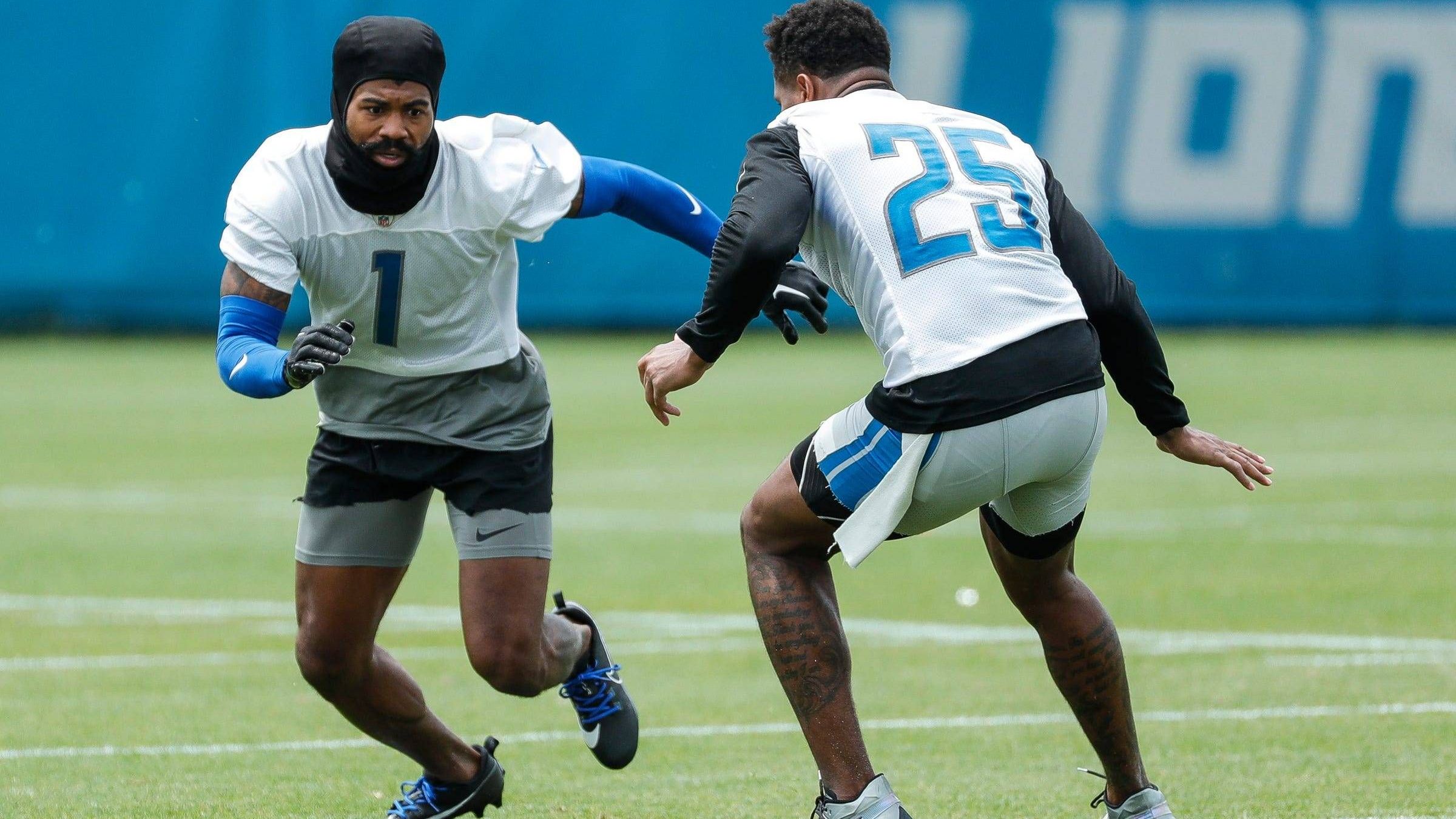 <strong>Detroit Lions: Cornerback Cameron Sutton</strong><br>Kein Team hat 2022 so viele Yards zugelassen wie die Detroit Lions. Es war für die Lions also unabdingbar, in der Offseason die Defensive zu verstärken. Mit den Verpflichtungen der Cornerbacks Cameron Sutton (l.) und Emmanuel Moseley sowie Safety Chauncey Gardner-Johnson haben die Lions genau das getan.