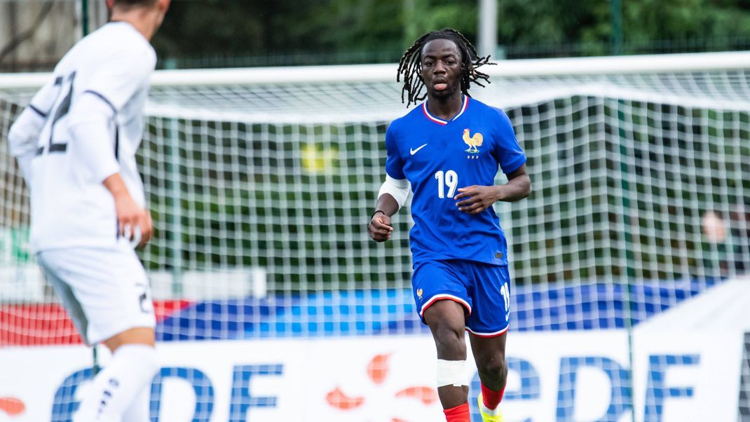 Ismael Doukoure im letzten Testspiel gegen Usbekistan