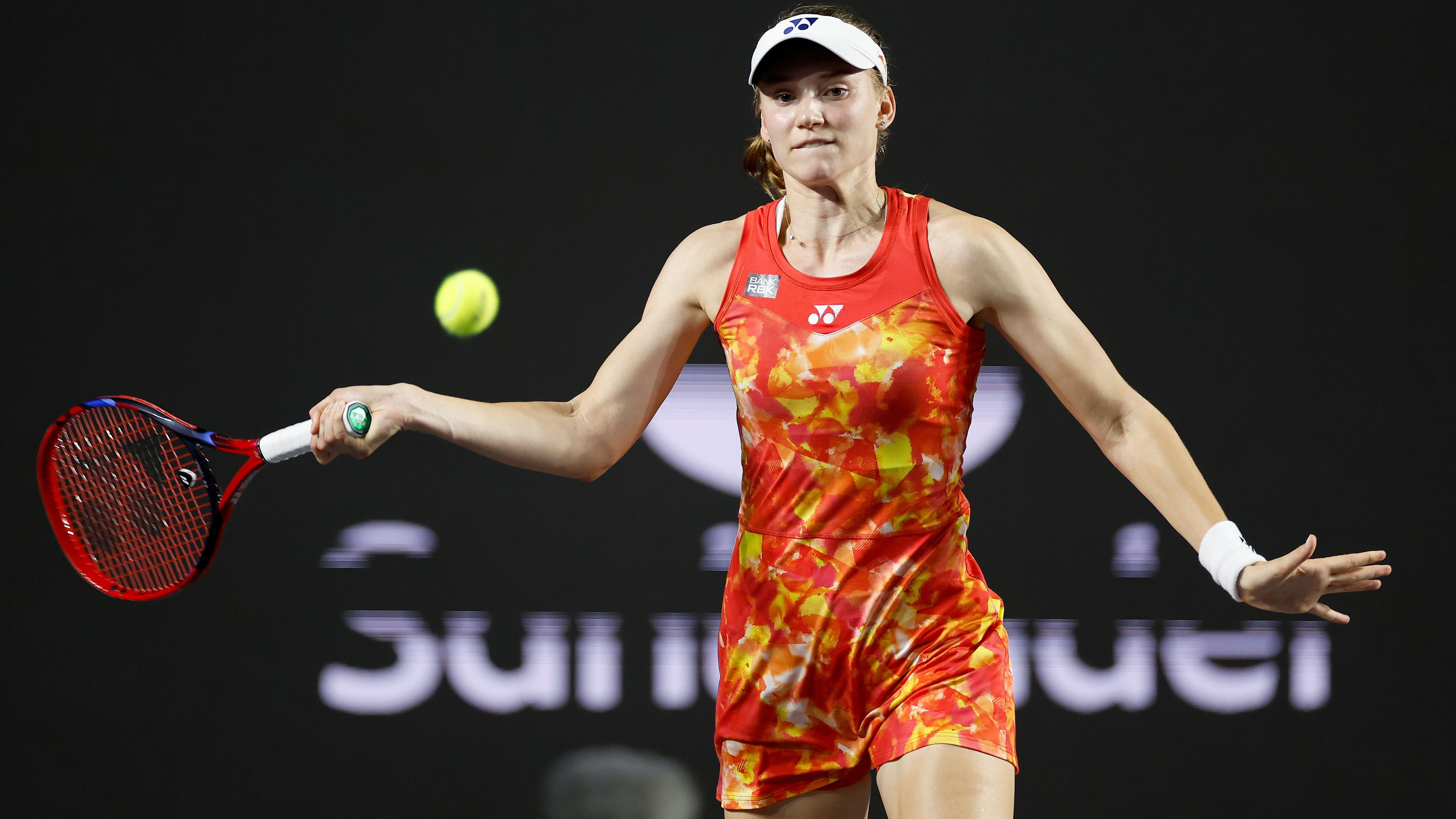 <strong>Platz 7: Elena Rybakina (Tennis)<br>Einnahmen: 9,5 Millionen US-Dollar</strong>