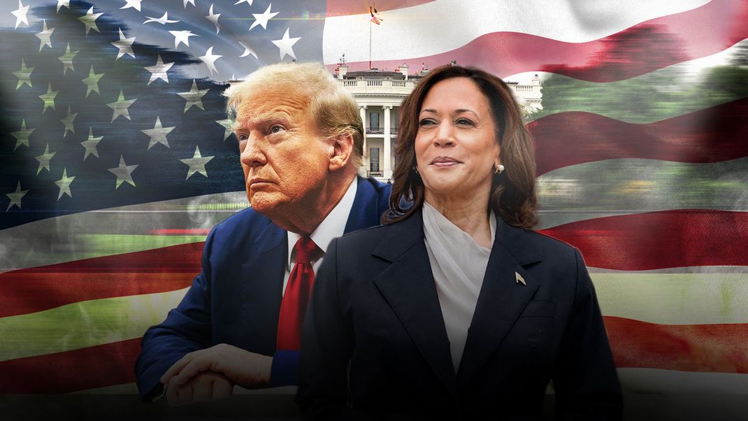 Donald Trump Kamala Harris - Figure 1