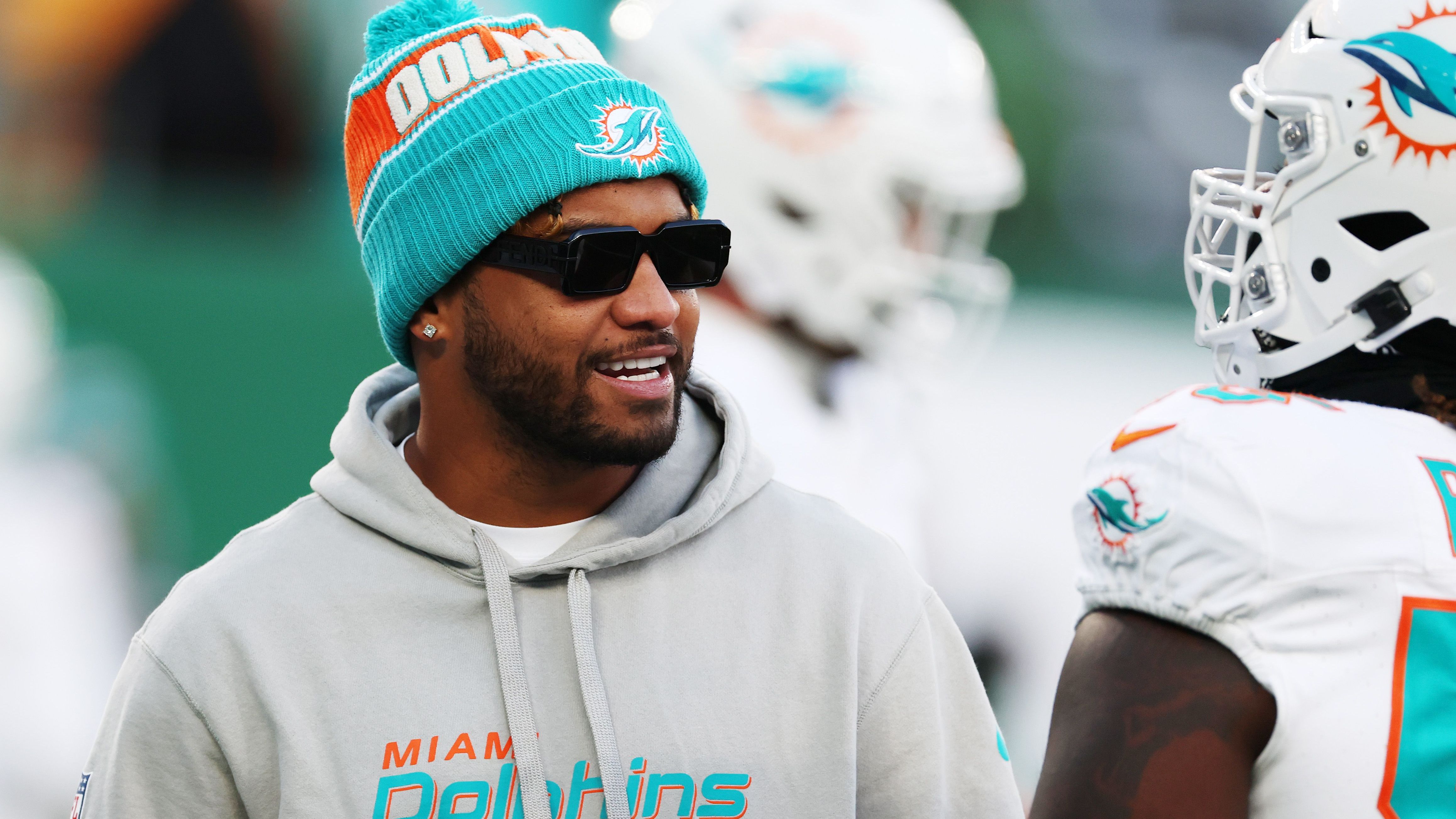 <strong>Platz 8 (geteilt): Miami Dolphins</strong><br>Anzahl Starting-Quarterbacks seit 2015: 11<br>Starter letzte Saison: Tua Tagovailoa, Tyler Huntley, Skylar Thompson<br>Starter kommende Saison: Tua Tagovailoa