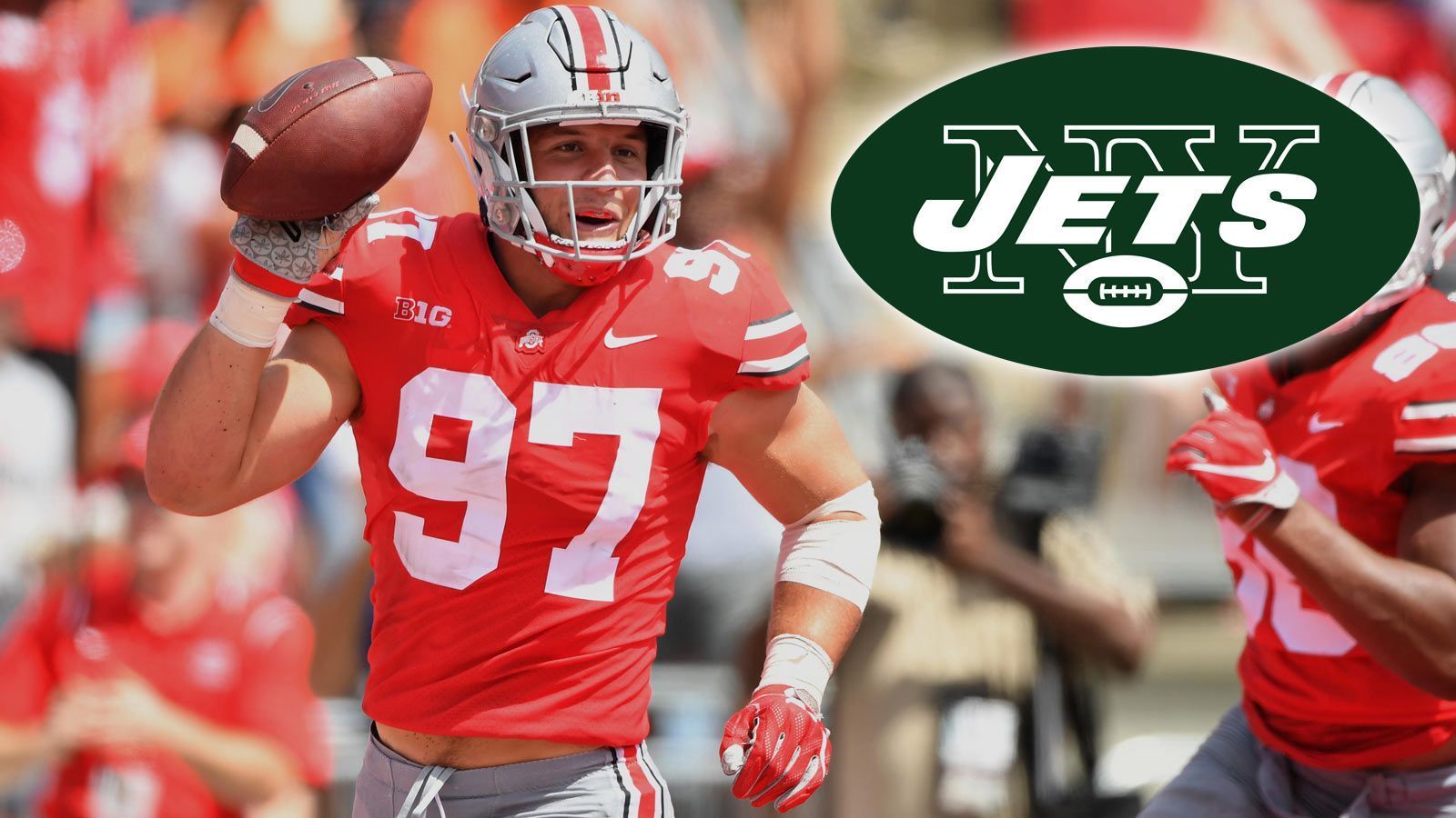 
                <strong>Pick 3: Nick Bosa - New York Jets</strong><br>
                Position: Defensive EndCollege: Ohio State
              