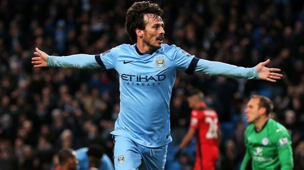 
                <strong>David Silva </strong><br>
                David Silva (Linkes Mittelfeld) - Manchester City
              