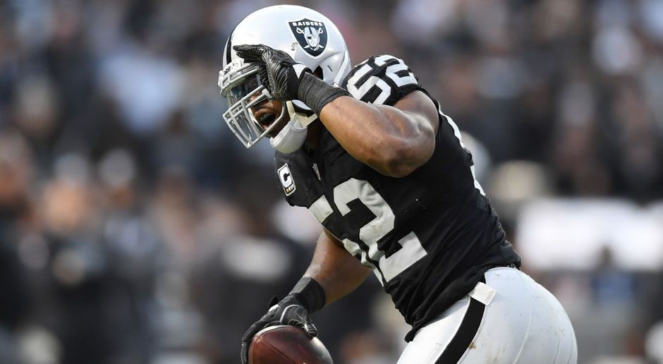 
                <strong>Defensive End: Khalil Mack (Oakland Raiders)</strong><br>
                Defensive End: Khalil Mack (Oakland Raiders)
              