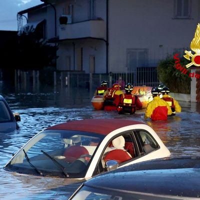 Schwere Unwetter mit heftigen Regenfällen haben die Toskana heimgesucht. 