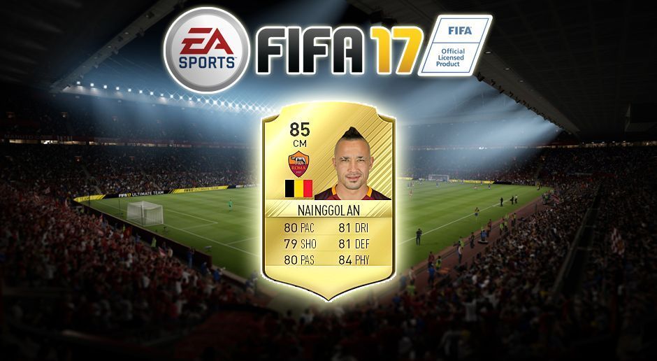 
                <strong>Radja Nainggolan (AS Rom)</strong><br>
                Radja Nainggolan (AS Rom) (von 84 auf 85)
              