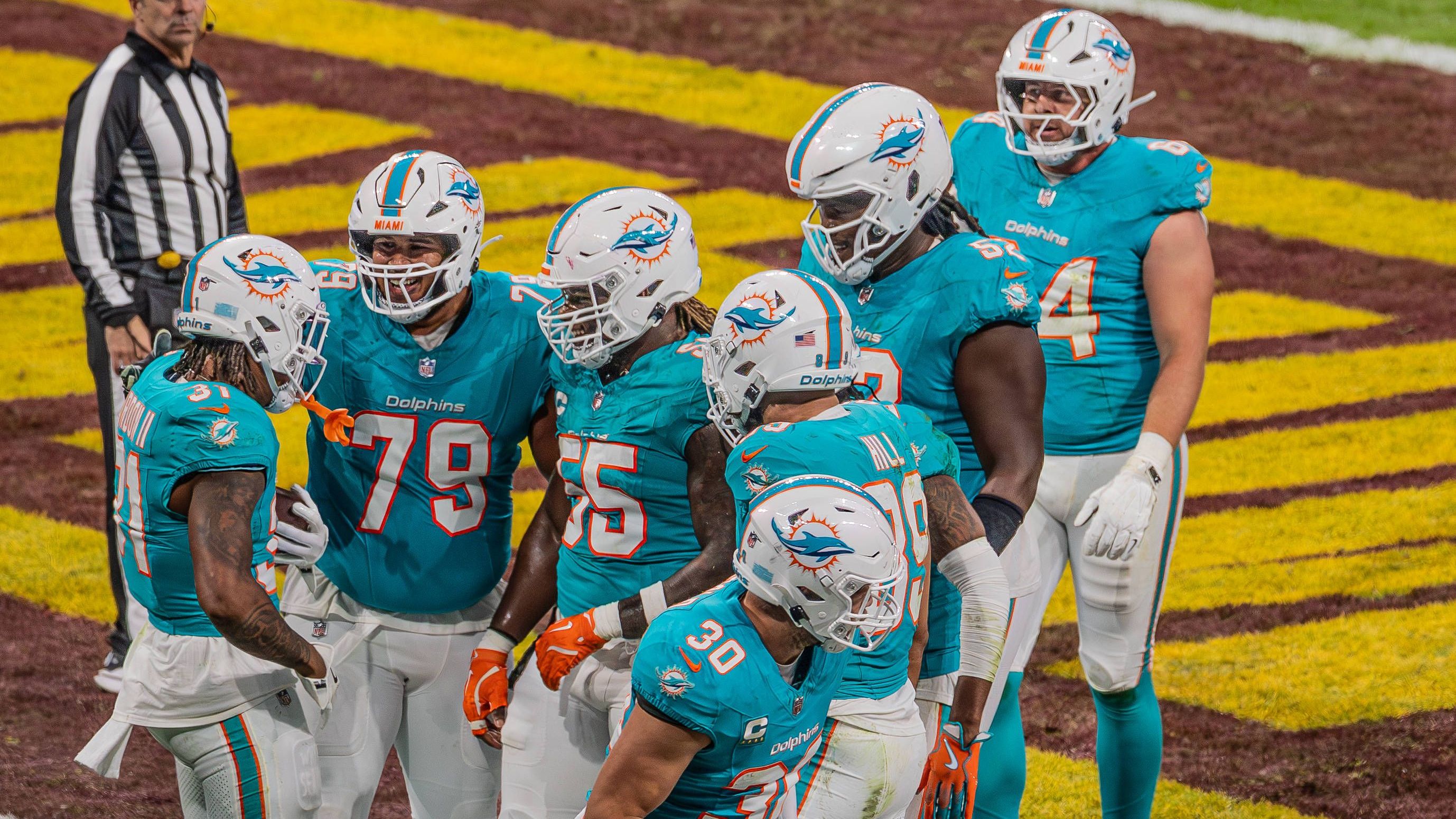 <strong>Miami Dolphins (4-7)</strong><br>Die Chancen, die Playoffs zu erreichen, liegen bei einem Prozent.