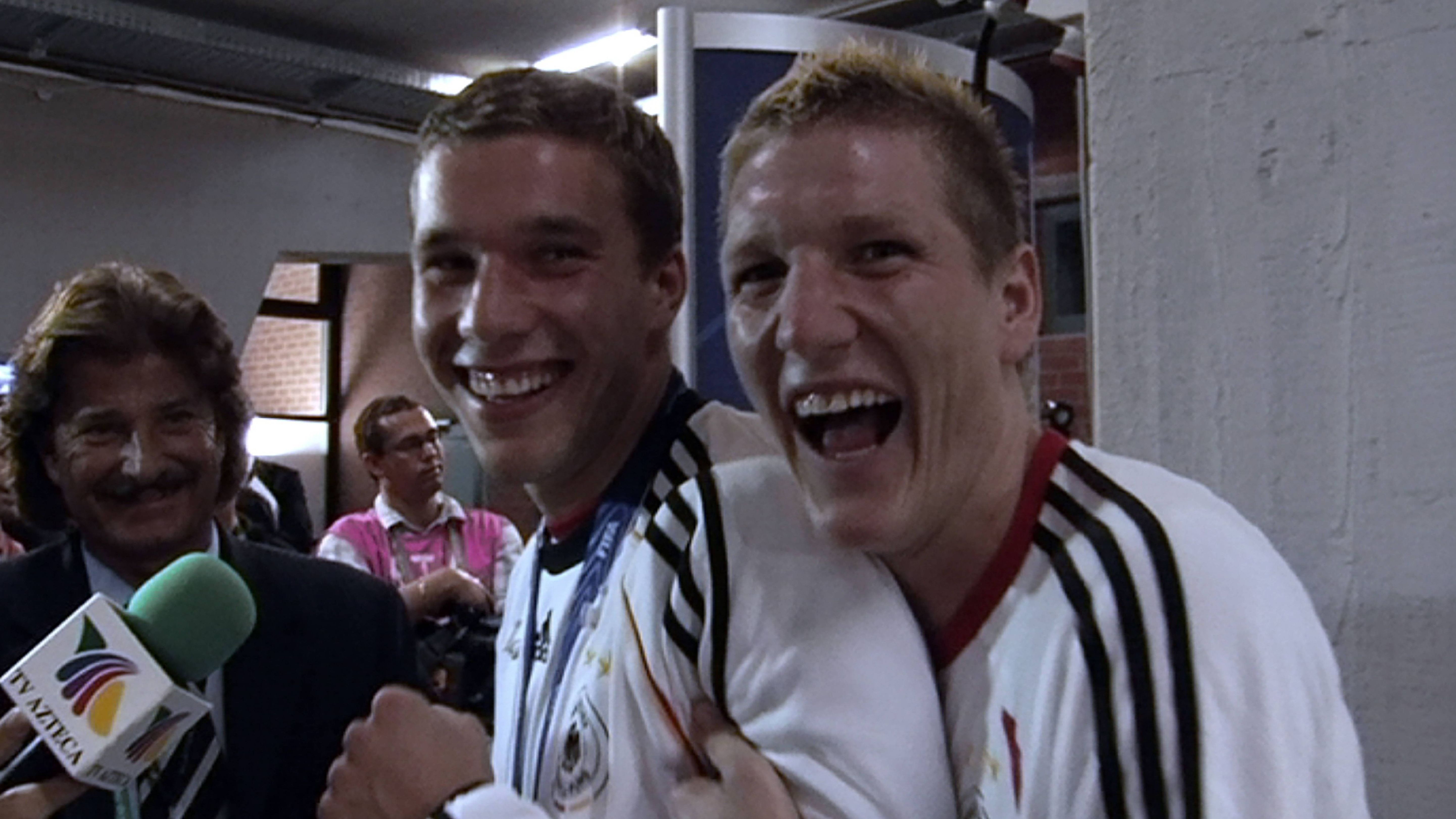 <strong>2006</strong><br>Sieger: Lukas Podolski<br>Spruch: "So ist Fußball. Manchmal gewinnt der Bessere.“