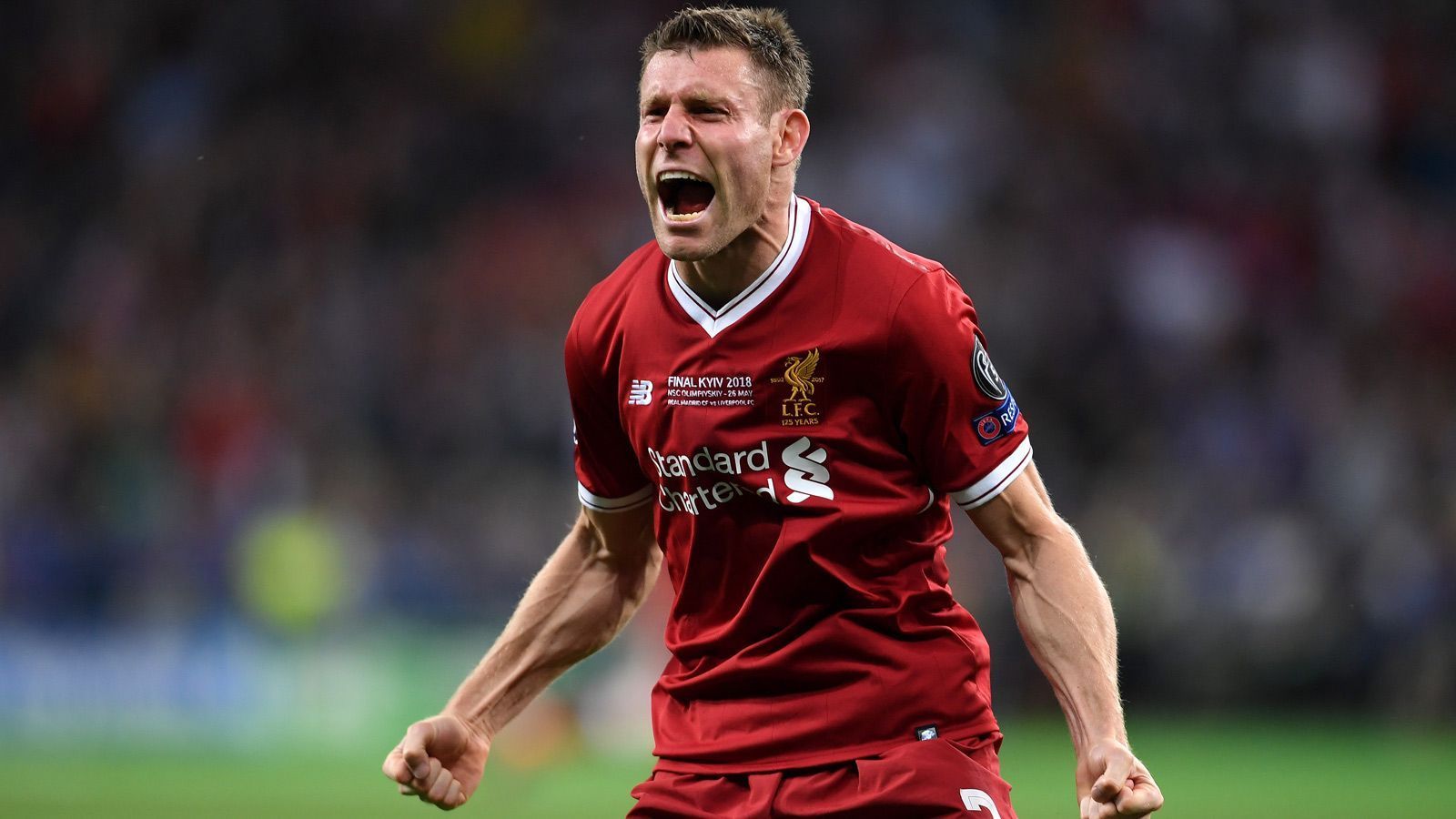 
                <strong>James Milner (FC Liverpool)</strong><br>
                Mit seiner Laufstärke im Zentrum wichtig, wenn auch nicht immer auffällig. Bereitet mit seiner Flanke in der 54. Minute beinahe eine Großchance für Firmino vor. Antreiber, als es gilt, Reals erneute Führung anzufechten, größtenteils fehlt ihm jedoch die letzte Durchschlagskraft. In der 83. Minute angeschlagen ausgewechselt. ran-Note: 3
              